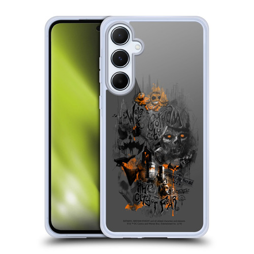 Batman Arkham Knight Graphics City Of Fear Scarecrow Soft Gel Case for Samsung Galaxy A55 5G