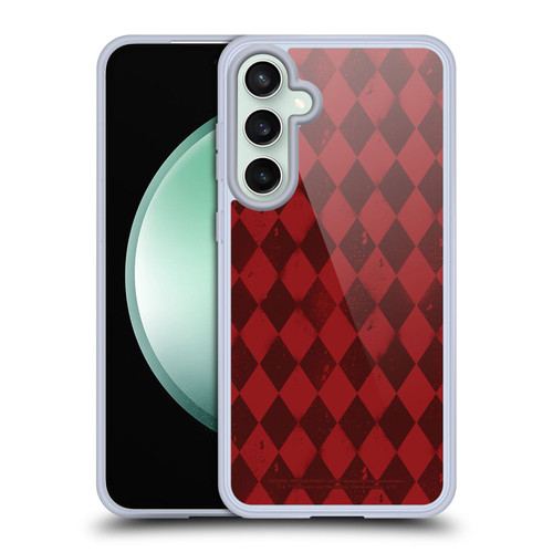 Batman Arkham Knight Graphics Harley Quinn Pattern Soft Gel Case for Samsung Galaxy S23 FE 5G & MagSafe