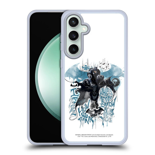 Batman Arkham Knight Graphics How You Think Soft Gel Case for Samsung Galaxy S23 FE 5G