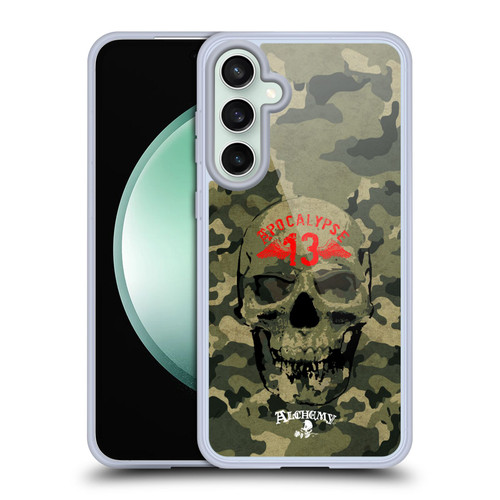 Alchemy Gothic Skull Camo Skull Soft Gel Case for Samsung Galaxy S23 FE 5G