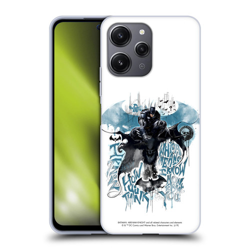 Batman Arkham Knight Graphics How You Think Soft Gel Case for Xiaomi Redmi 12