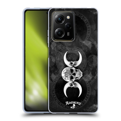 Alchemy Gothic Skull Dark Goddess Moon Soft Gel Case for Xiaomi Redmi Note 12 Pro 5G