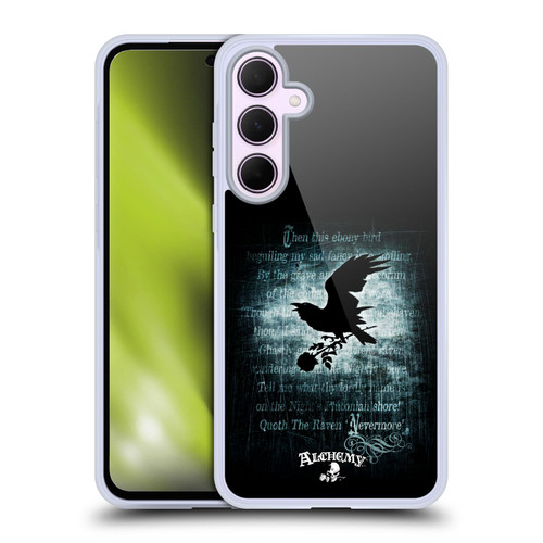 Alchemy Gothic Wing Nevermore Soft Gel Case for Samsung Galaxy A35 5G