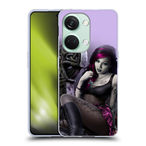 Tom Wood Fantasy Goth Girl Vampire Soft Gel Case for OnePlus Nord 3 5G