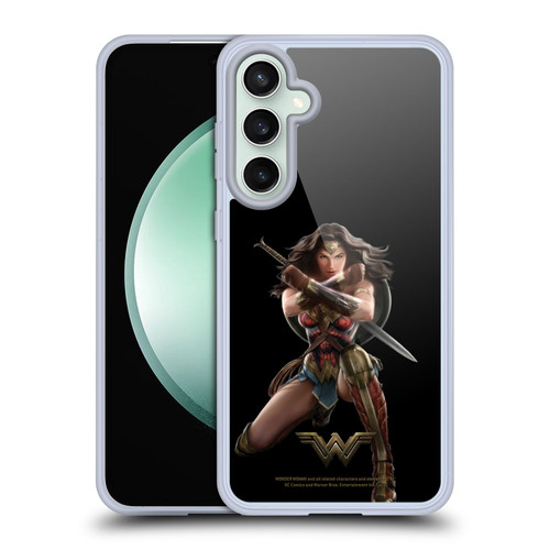 Wonder Woman Movie Character Art Bracelets Of Submission Soft Gel Case for Samsung Galaxy S23 FE 5G