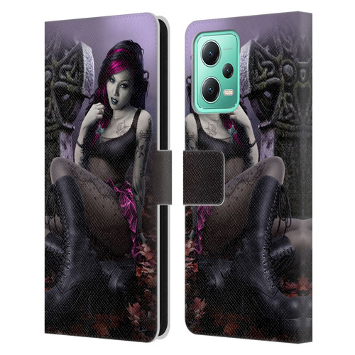 Tom Wood Fantasy Goth Girl Vampire Leather Book Wallet Case Cover For Xiaomi Redmi Note 12 5G
