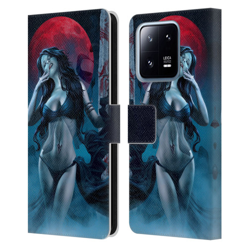 Tom Wood Fantasy Blood Lust Vampire Leather Book Wallet Case Cover For Xiaomi 13 Pro 5G