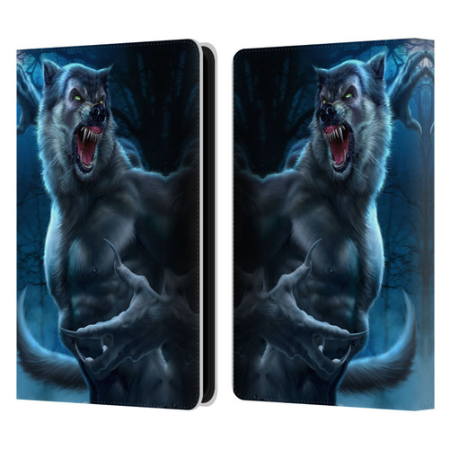 Tom Wood Horror Werewolf Leather Book Wallet Case Cover For Amazon Kindle Paperwhite 5 (2021)