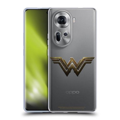 Wonder Woman Movie Logos Main Soft Gel Case for OPPO Reno11