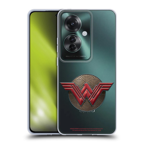Wonder Woman Movie Logos Waves Soft Gel Case for OPPO Reno11 F 5G / F25 Pro 5G