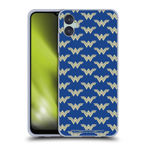 Wonder Woman Movie Logos Pattern Soft Gel Case for Samsung Galaxy M04 5G / A04e