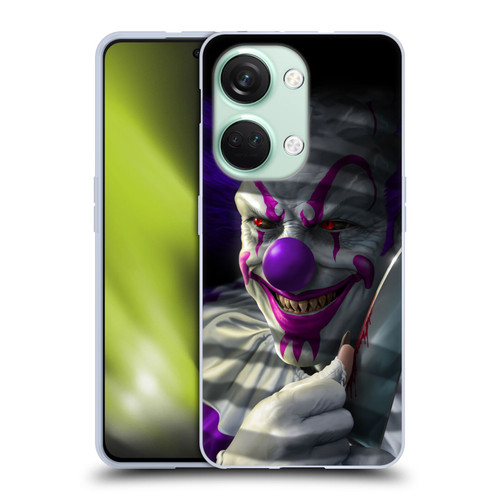 Tom Wood Horror Mischief The Clown Soft Gel Case for OnePlus Nord 3 5G