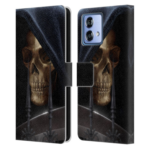 Tom Wood Horror Reaper Leather Book Wallet Case Cover For Motorola Moto G84 5G
