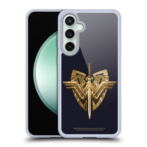 Wonder Woman Movie Logos Sword And Shield Soft Gel Case for Samsung Galaxy S23 FE 5G