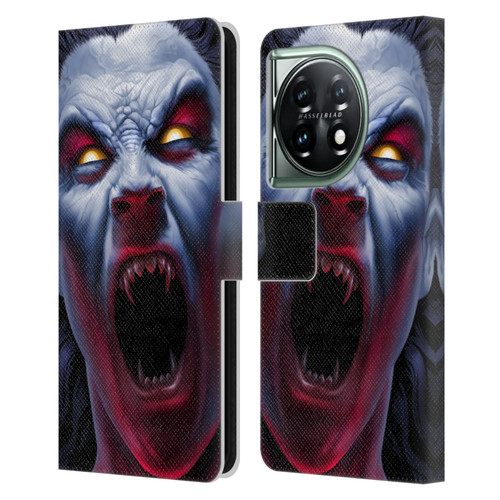 Tom Wood Horror Vampire Awakening Leather Book Wallet Case Cover For OnePlus 11 5G