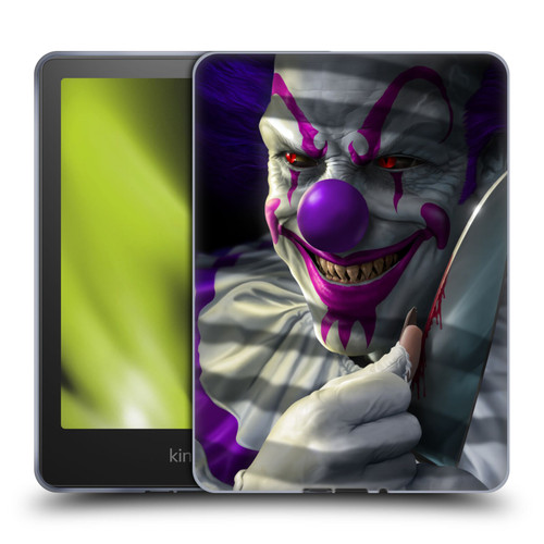 Tom Wood Horror Mischief The Clown Soft Gel Case for Amazon Kindle Paperwhite 5 (2021)