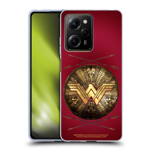 Wonder Woman Movie Logos Shield And Arrows Soft Gel Case for Xiaomi Redmi Note 12 Pro 5G