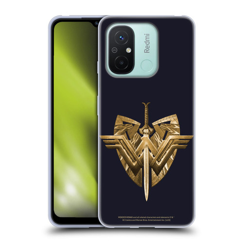 Wonder Woman Movie Logos Sword And Shield Soft Gel Case for Xiaomi Redmi 12C