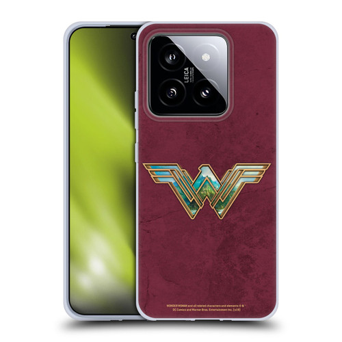 Wonder Woman Movie Logos Themiscyra Soft Gel Case for Xiaomi 14