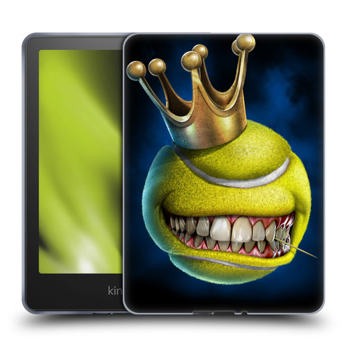 Tom Wood Monsters King Of Tennis Soft Gel Case for Amazon Kindle Paperwhite 5 (2021)