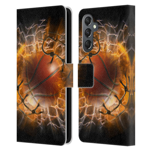 Tom Wood Monsters Blast Radius Leather Book Wallet Case Cover For Samsung Galaxy A25 5G