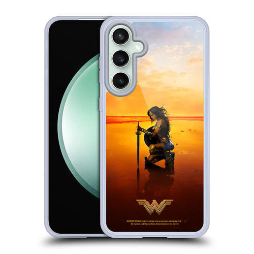 Wonder Woman Movie Posters Sword And Shield Soft Gel Case for Samsung Galaxy S23 FE 5G