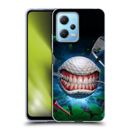 Tom Wood Monsters Golf Ball Soft Gel Case for Xiaomi Redmi Note 12 5G