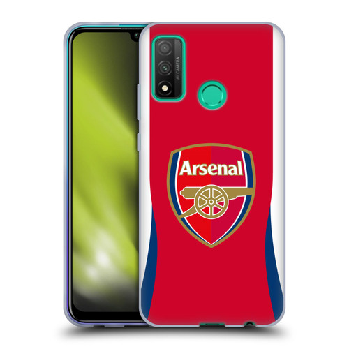 Arsenal FC 2024/25 Crest Kit Home Soft Gel Case for Huawei P Smart (2020)