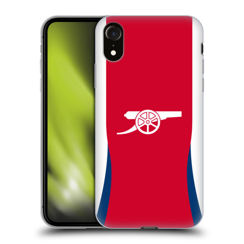 Arsenal FC 2024/25 Kit Home Soft Gel Case for Apple iPhone XR Arsenal FC 2024/25 Kit Home Soft Gel Case for Apple iPhone XR