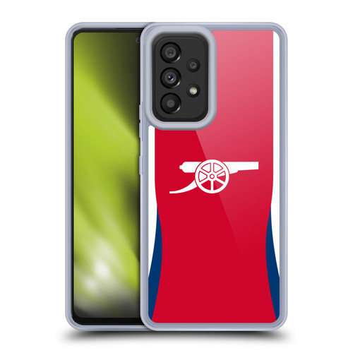 Arsenal FC 2024/25 Kit Home Soft Gel Case for Samsung Galaxy A53 5G (2022)
