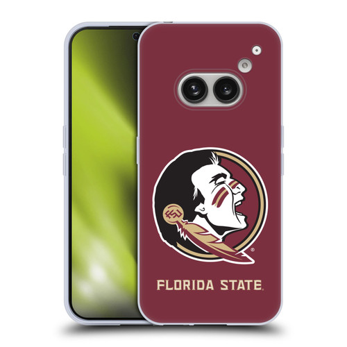 Florida State University FSU Florida State University Plain Soft Gel Case for Nothing Phone (2a)