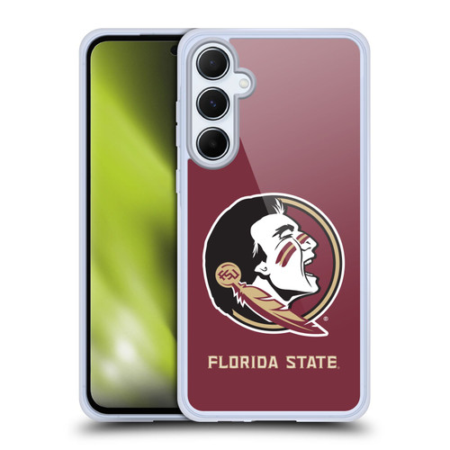 Florida State University FSU Florida State University Plain Soft Gel Case for Samsung Galaxy A55 5G