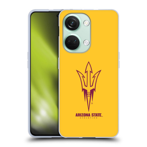 Arizona State University ASU Arizona State University Plain Soft Gel Case for OnePlus Nord 3 5G