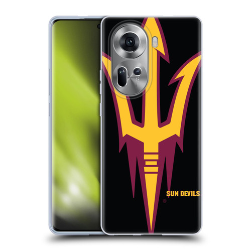 Arizona State University ASU Arizona State University Oversized Icon Soft Gel Case for OPPO Reno11