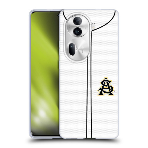 Arizona State University ASU Arizona State University Baseball Jersey Soft Gel Case for OPPO Reno11 Pro