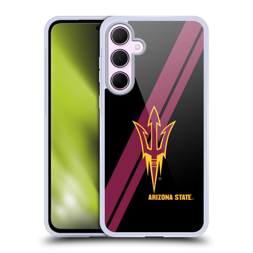 Arizona State University ASU Arizona State University Stripes Soft Gel Case for Samsung Galaxy A35 5G