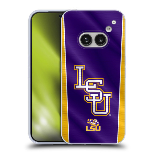 Louisiana State University LSU Louisiana State University Banner Soft Gel Case for Nothing Phone (2a)