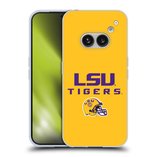Louisiana State University LSU Louisiana State University Helmet Logotype Soft Gel Case for Nothing Phone (2a)