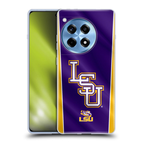 Louisiana State University LSU Louisiana State University Banner Soft Gel Case for OnePlus 12R