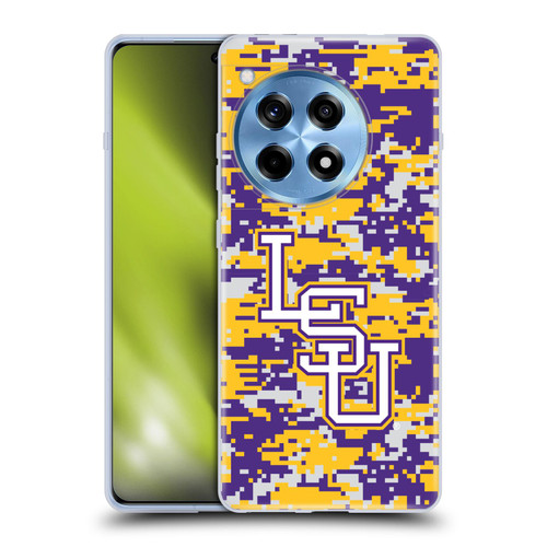 Louisiana State University LSU Louisiana State University Digital Camouflage Soft Gel Case for OnePlus 12R