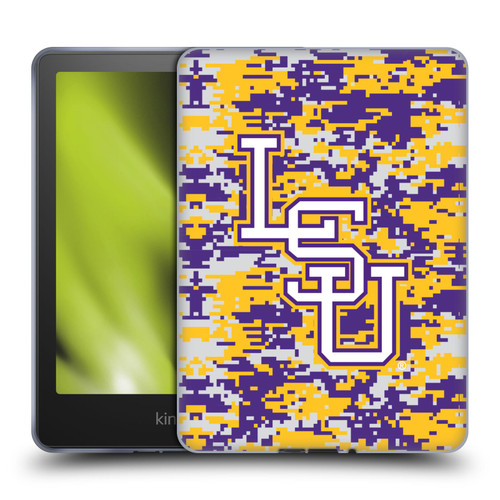 Louisiana State University LSU Louisiana State University Digital Camouflage Soft Gel Case for Amazon Kindle Paperwhite 5 (2021)
