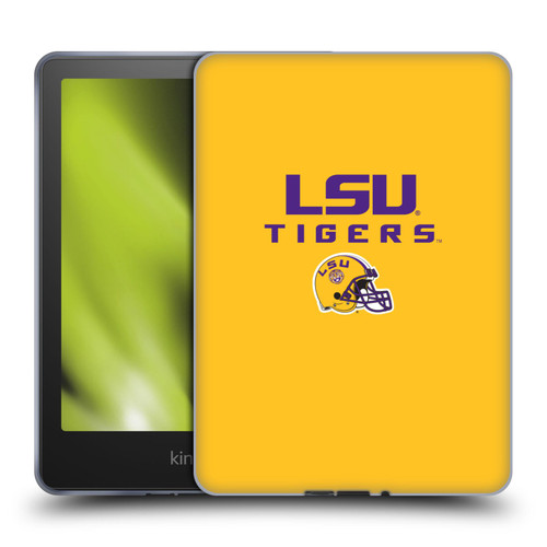 Louisiana State University LSU Louisiana State University Helmet Logotype Soft Gel Case for Amazon Kindle Paperwhite 5 (2021)