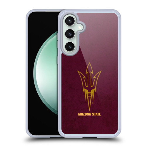 Arizona State University ASU Arizona State University Distressed Look Soft Gel Case for Samsung Galaxy S23 FE 5G