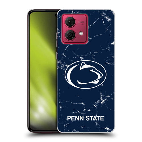 Pennsylvania State University PSU The Pennsylvania State University Marble Soft Gel Case for Motorola Moto G84 5G