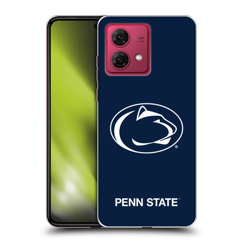 Pennsylvania State University PSU The Pennsylvania State University Plain Soft Gel Case for Motorola Moto G84 5G