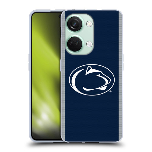 Pennsylvania State University PSU The Pennsylvania State University Football Jersey Soft Gel Case for OnePlus Nord 3 5G