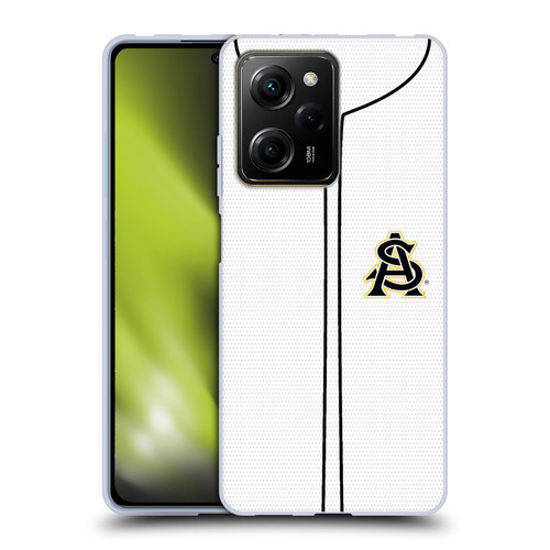 Arizona State University ASU Arizona State University Baseball Jersey Soft Gel Case for Xiaomi Redmi Note 12 Pro 5G