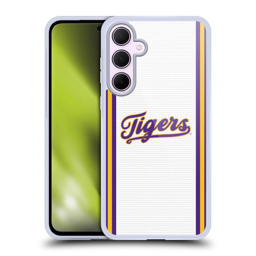 Louisiana State University LSU Louisiana State University Football Jersey Soft Gel Case for Samsung Galaxy A35 5G