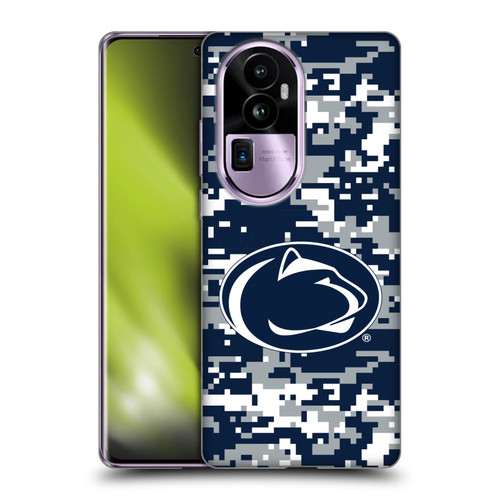 Pennsylvania State University PSU The Pennsylvania State University Digital Camouflage Soft Gel Case for OPPO Reno10 Pro+