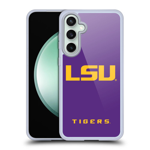 Louisiana State University LSU Louisiana State University Plain Soft Gel Case for Samsung Galaxy S23 FE 5G